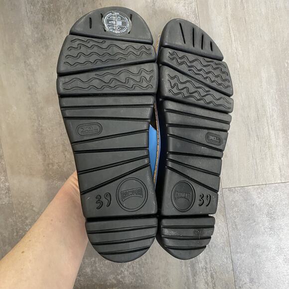 CAMPER Oruga Blue Sandals Slingback Size 9 - Picture 8 of 8